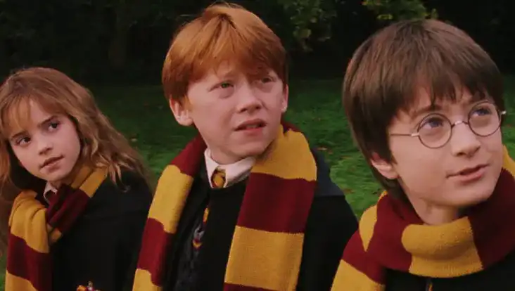Harry, Rom, Hermione
