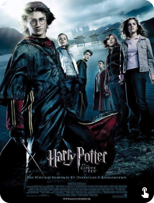 couverture du film : Harry Potter et la coupe de feu