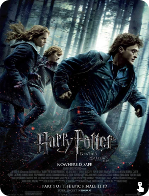 couverture du film : Harry Potter et les reliques de la mort 1
