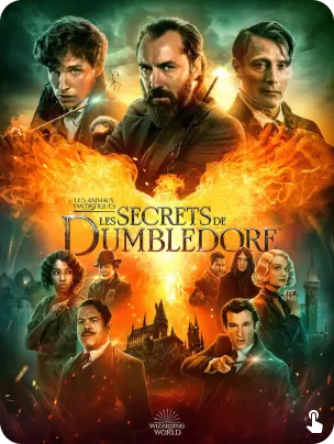 couverture du film : les Animaux fantastiques, les
secrets de Dumbledore